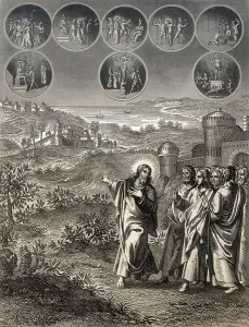Christian Faith Art Prints: Jesus predicting his own death