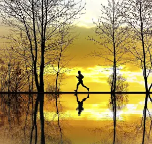 Fitness Runner Prints: Jogging
