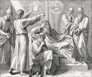 Joseph Interprets Pharaoh's Dreams Print, 1860