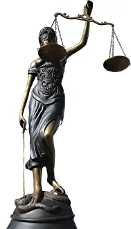 Weighing Scale Statue Prints: Justice exempted