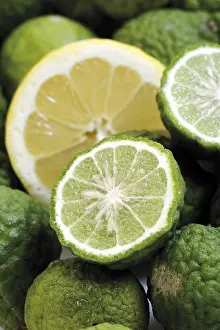 Fresh Lemons Prints: Kaffir lime and lemon