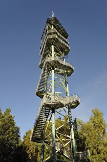 Observation Deck Germany Prints: Kafling tower with observation deck