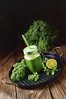 Appetizing Food Photography Prints: Kale smoothie