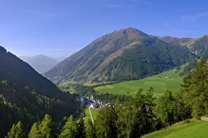 East Tyrol Austria Prints: Kals am GroBglockner, behind Gorner