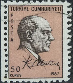 Ataturk Prints: Kemal Ataturk Print: Founder of Modern Turkey