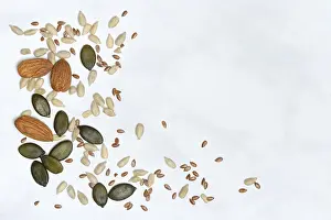 Almond Kernels Prints: Kernels, mix of almond kernels