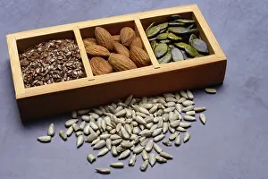 Almond Kernels Prints: Kernels, mix of almond kernels