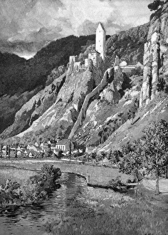 Bavaria Historical Image Prints: Kipfenberg and the Devil's Wall