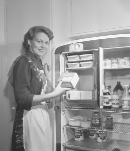 Retro Kitchen Appliances Prints: In the kitchen 1950s