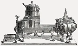Kitchen Instruments in Ancient Rome Print