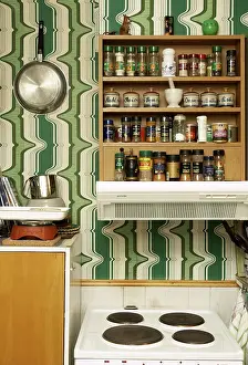 Empty Kitchen Space Prints: Kitchen interior
