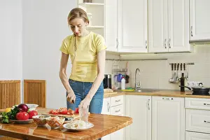 White Kitchen Prints: In a kitchen with white cabinets