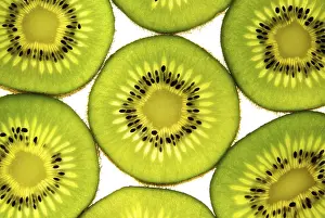 Uninhabited Kitchen Scene Prints: Kiwi
