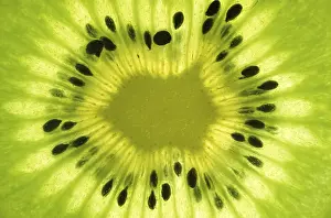 Nutritionally Balanced Diet Prints: Kiwi slice, macro