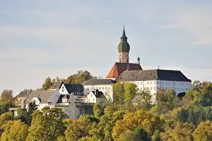 Abandoned Church Tower Prints: Kloster Andechs, Benedictine Monastery