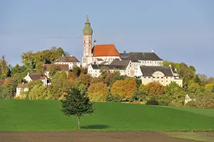 Autumn In Bavaria Prints: Kloster Andechs, Benedictine Monastery