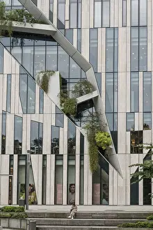 Daniel Libeskind Architecture Prints: Ko-Bogen building complex