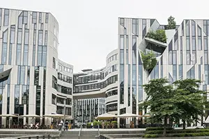 Daniel Libeskind Architecture Prints: Ko-Bogen building complex
