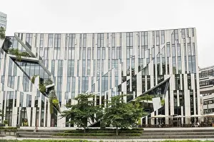 Daniel Libeskind Architecture Prints: Ko-Bogen building complex