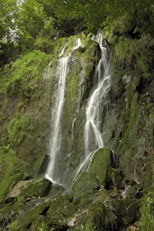 Moss Covered Waterfall Prints: Konigshutter waterfall