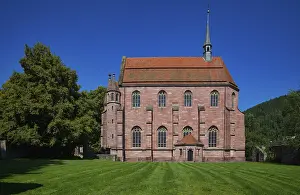 Abandoned Church Building Europe Prints: Lady Chapel, former monastery complex of St