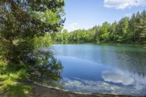 European Landscape Photo Prints: Lake with reflection of the landscape