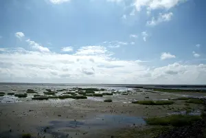 Northern Germany Beach Prints: Landscape at the water