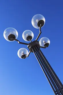 Nice Weather Pictures Prints: Lantern with blue sky