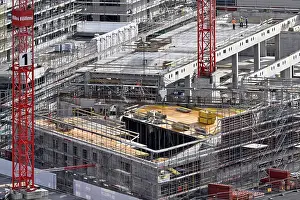 Large Construction Site Prints: Large construction site