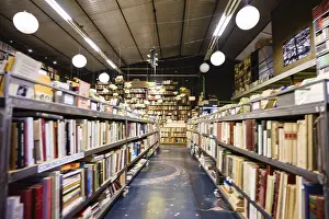 Images Dated 5th September 2024: The largest second-hand bookstore in Spain Print