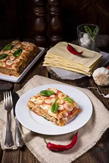 Pasta Dish Prints: Lasagne