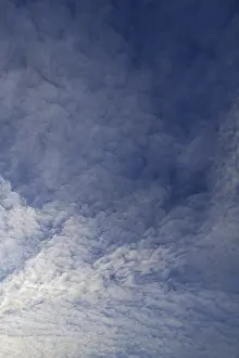 Cloud Formation Prints: Layer of piled clouds, stratocumulus clouds
