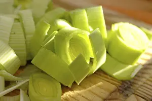 Leek Nutrition Prints: Leek