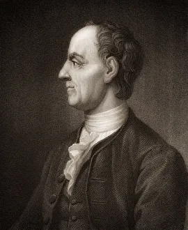 Leonhard Euler Portrait Prints: Leonhard Euler, 1707 - 1783, a Swiss mathematician and physicist