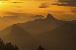 German Federal Republic Mountains Prints: Leonhardstein, RoBstein and Buchstein