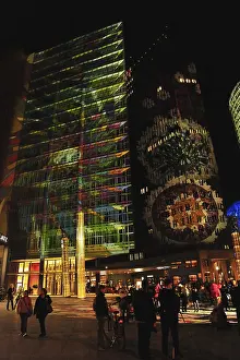 European Night Sky Photography Prints: Lichterfest, Potsdamer Platz