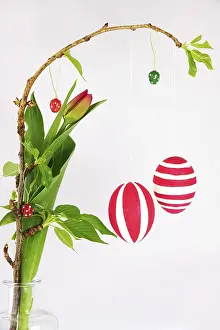 Easter Eggs Germany Prints: Still life with Easter eggs, Germany