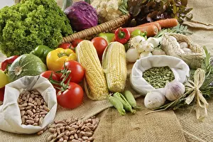 Vegetable Stock Photos Prints: Still life with vegetables