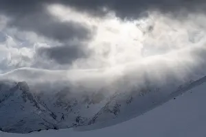 Uninhabited Nordic Scenery Prints: Light atmosphere in the mountains