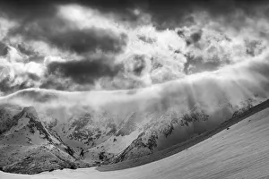 Finnmark County Landscapes Prints: Light atmosphere in the mountains