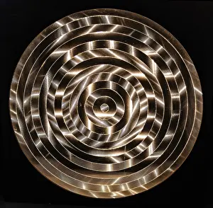 Prints of Light Diffractions, Martha Boto, 1966, Kunsthal with temporary exhibition 100 Years of Kinetic Art, kinetic art with light effects, Rotterdam, Netherlands Iniidae Prints: Martha Boto Light Diffractions Print, 1966