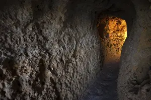 Algarve Rock Formations Prints: Light at the end of the tunnel