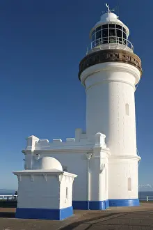 Blue Sky Lighthouse View Prints: Lighthouse, architecture, design