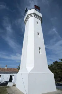 Uninhabited European Structures Prints: Lighthouse on the Atlantic coast