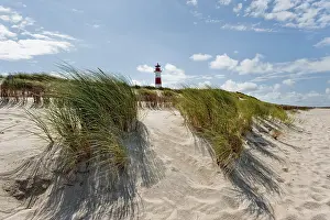 Blue Sky Lighthouse Prints: Lighthouse with blue sky at Ellenbogen