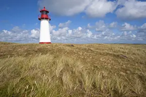 Ellenbogen Lighthouse Prints: Lighthouse with blue sky at Ellenbogen