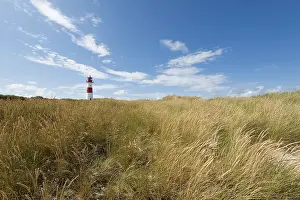 Blue Sky Lighthouse Prints: Lighthouse with blue sky at Ellenbogen