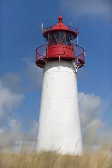 German Lighthouse Prints: Lighthouse with blue sky at Ellenbogen