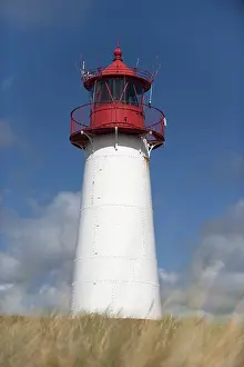 Blue Sky Lighthouse Prints: Lighthouse with blue sky at Ellenbogen
