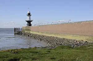 Lighthouses In Europe Prints: Lighthouse in Brunsbuttel
